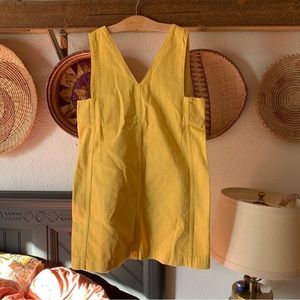 Neuw denim yellow dress